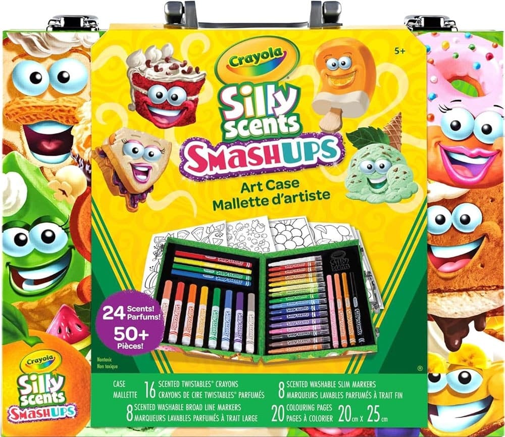 Estojo Crayola Art Case Silly Scents Smashups - 04-2935