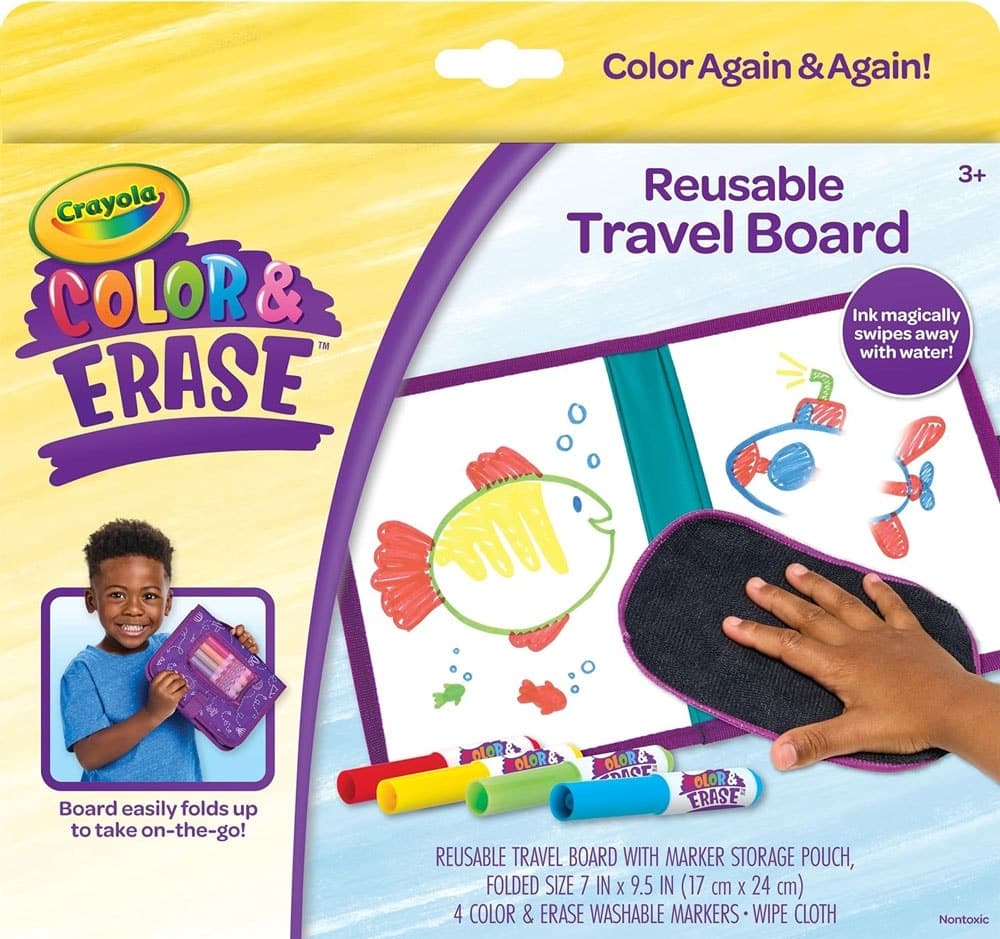 Estojo Crayola Color & Erase