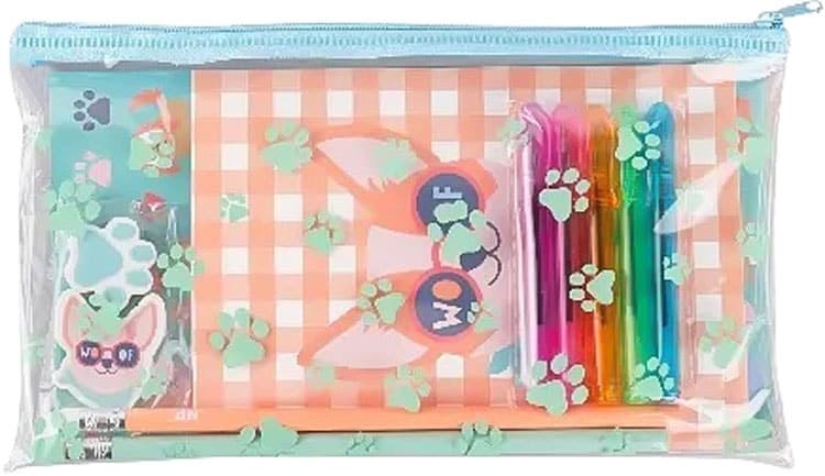 Estojo Escolar Main Paper Creative Collection Corgi