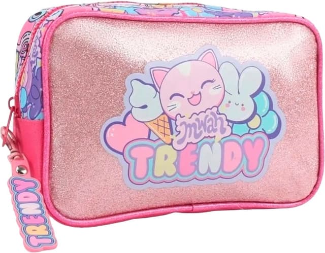 Estojo Escolar Trendy 28755 Fúcsia