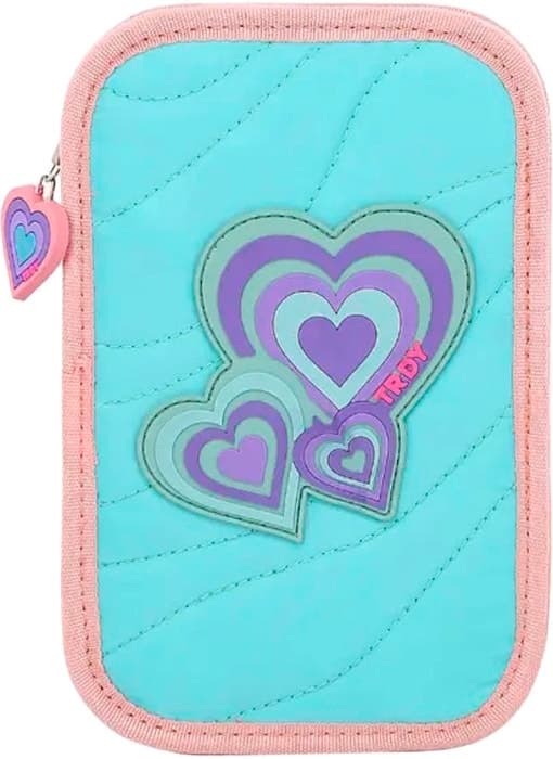 Estojo Escolar Trendy 30159 Aqua