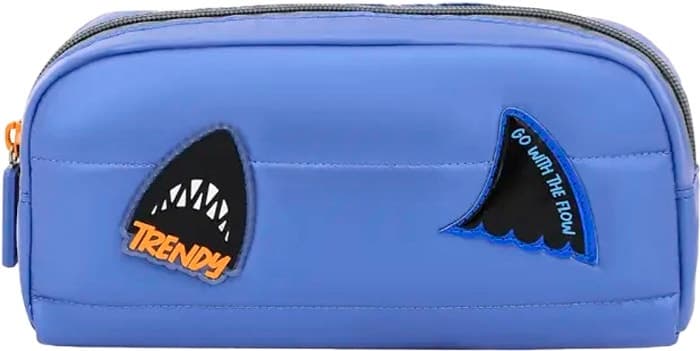 Estojo Escolar Trendy 30177 Azul
