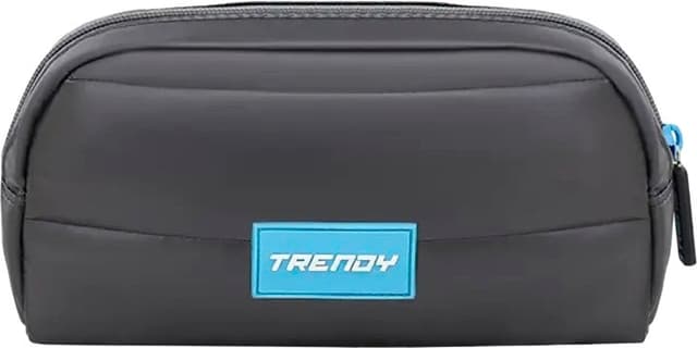 Estojo Escolar Trendy 30177 Cinza
