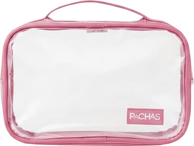Estojo Pachas Pa23 Transparente / Rosa