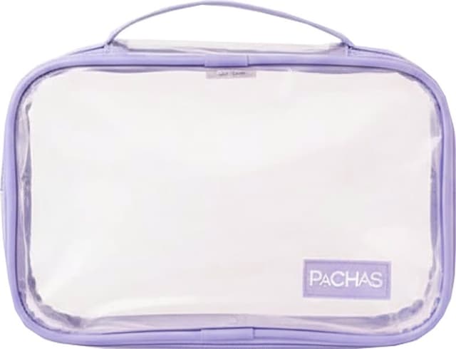 Estojo Pachas Pa23 - Transparente / Roxo