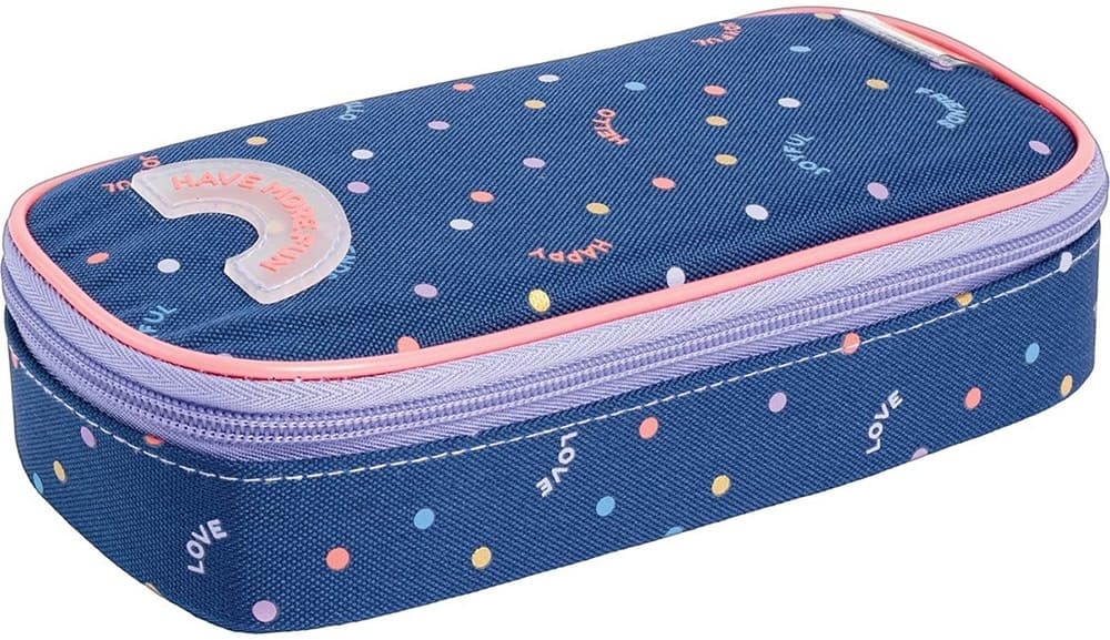 Estojo Tilibra Mini Box Dots