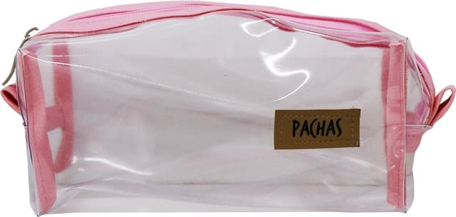 Estojo Transparente Pachas Clasica Pa16-T Rosa