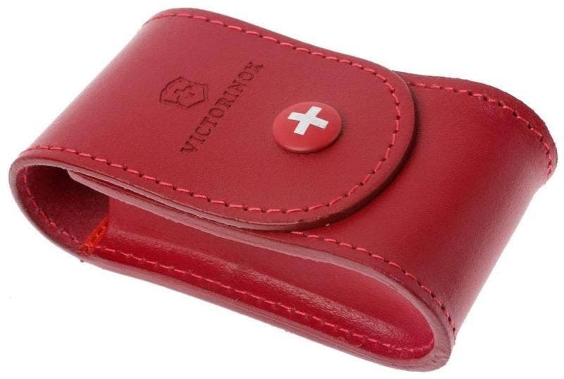 Estojo de Couro Victorinox Vermelho