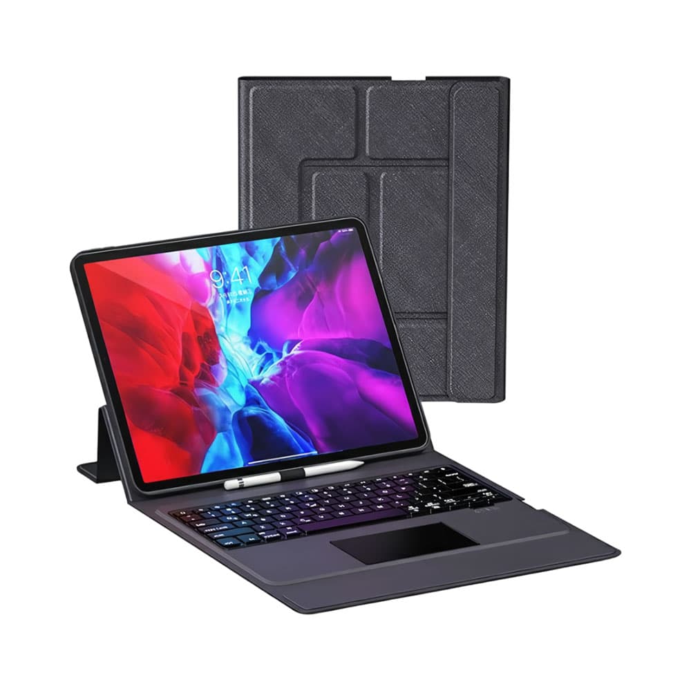 Estojo com Teclado Smart Touch para iPad 10.2" Preto