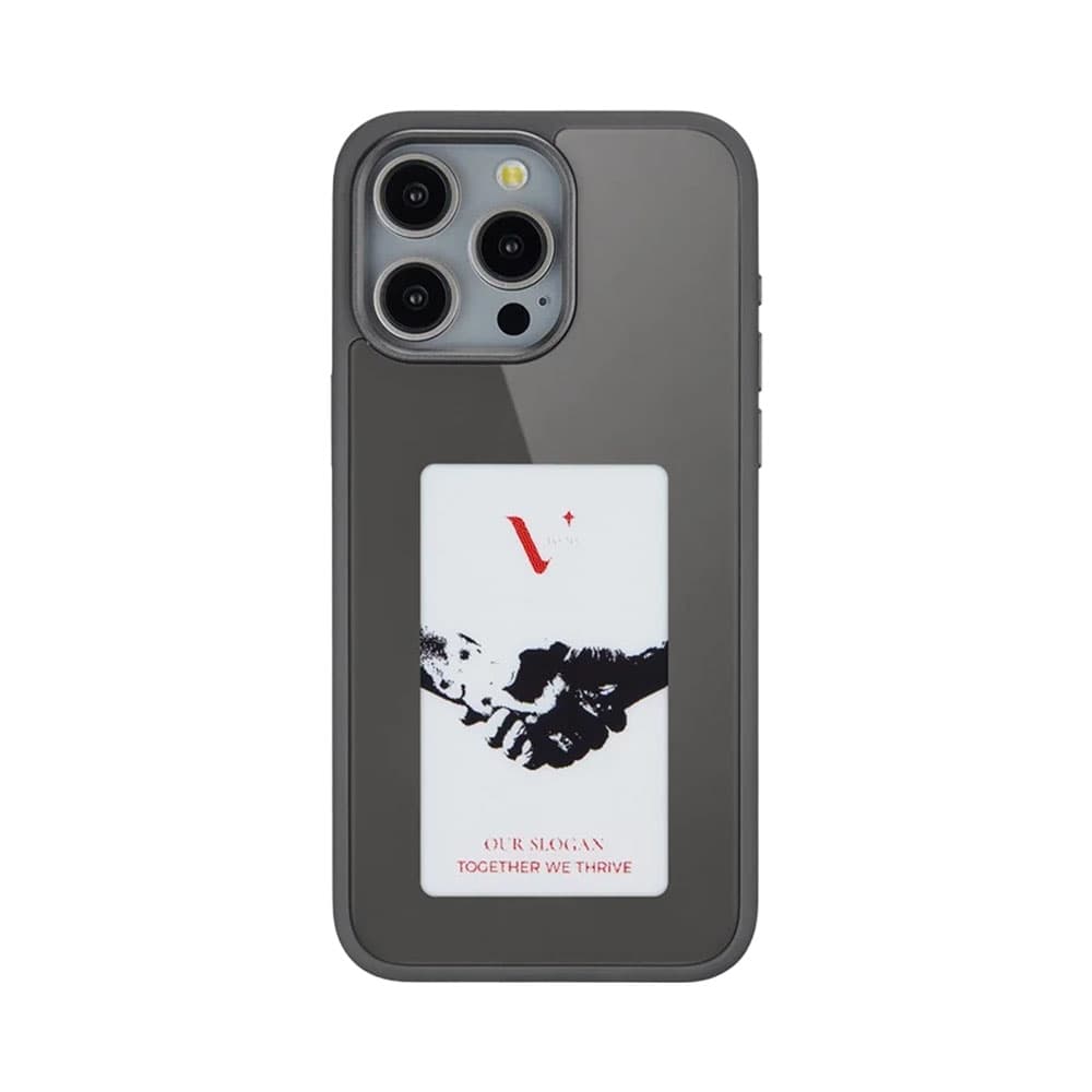 Capa Protetora Fashion Case Born To Love para iPhone 15 Pro Preto