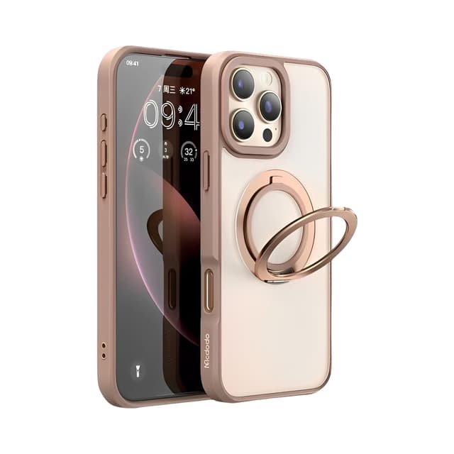 Capa Protetora Mcdodo Pc-4935 para iPhone 16 Pro Max Marrom