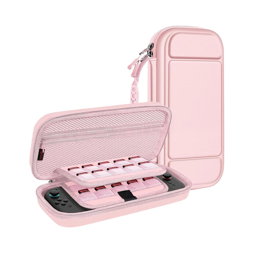 Estojo Protetor para Nintendo Switch Rock 6946 Bag Rosa