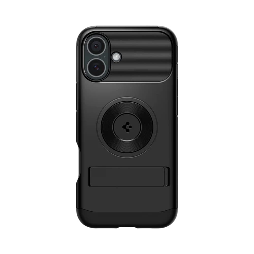 Estojo Protetor Spigen Slim Armor MagFit para iPhone 16 Preto