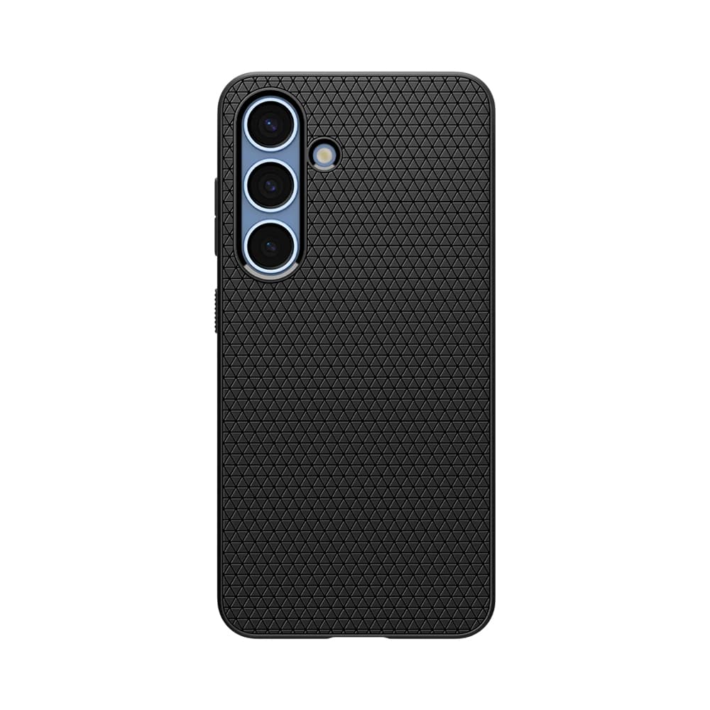 Estojo Protetor Spigen Liquid Air para Samsung S25 Preto Fosco