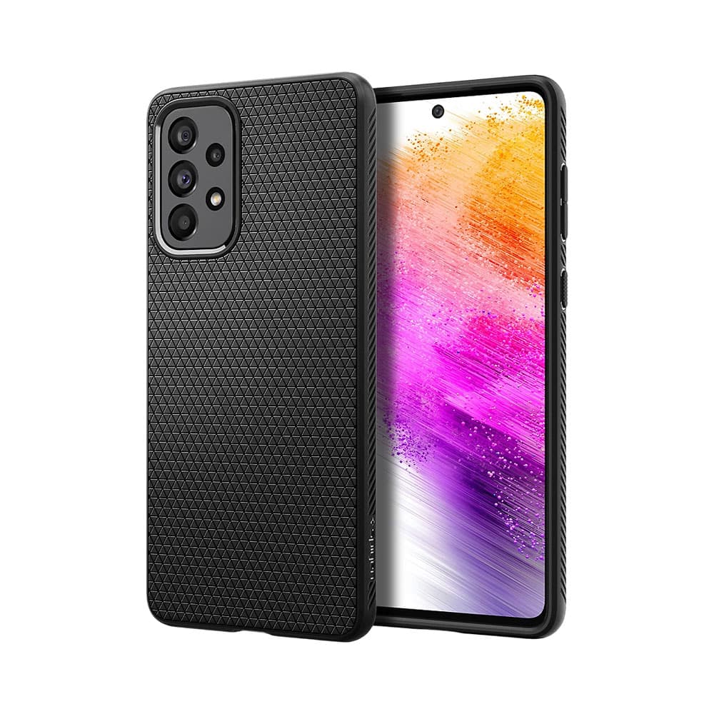 Estojo Protetor Spigen Liquid Air para Galaxy A73 5G Matte Black
