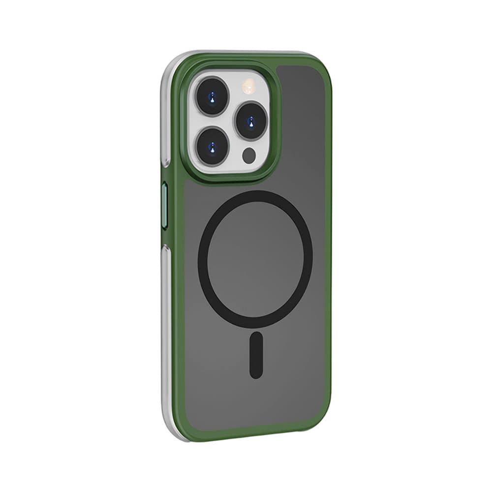 Estojo Protetor Wiwu Zkk-012 para iPhone 15 Pro Verde