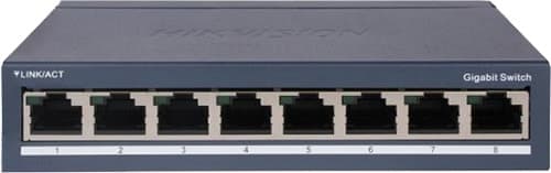 Switch Ethernet Hikvision Ds-3e0508-O 8 Portas