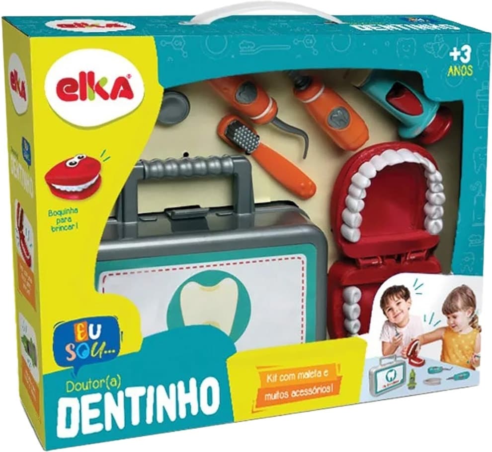 Brinquedo Eu Sou Doutor(a) Dentinho Elka