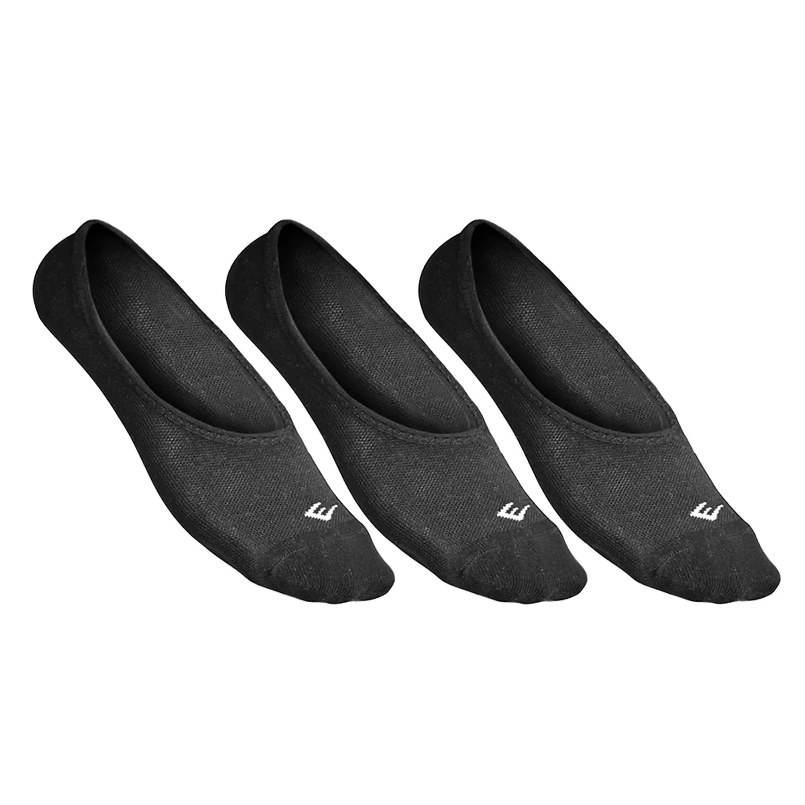 Meias Everlast No-show Perform Evpm02 3PACK Black