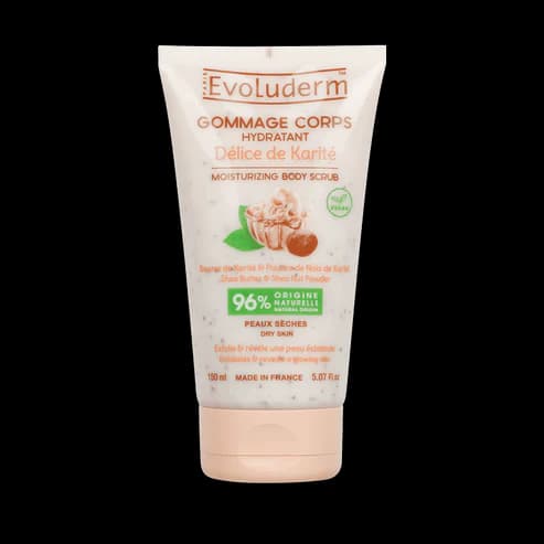 Esfoliante Corporal Evoluderm Délice De Karité Moisturizing Body Scrub 150ml S/c