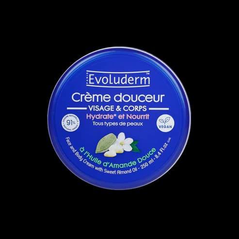 Creme Hidratante Evoluderm com Amêndoas 250ml