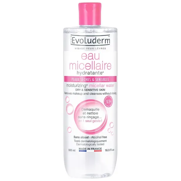 Água Micelar Evoluderm Piel Sensible 250ml