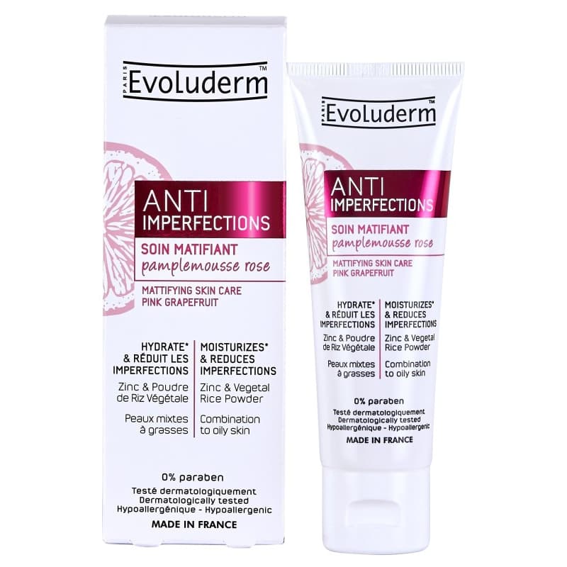 Hidratante Facial Evoluderm Hidra Matificante-P Mista/Oleosa 50 Ml