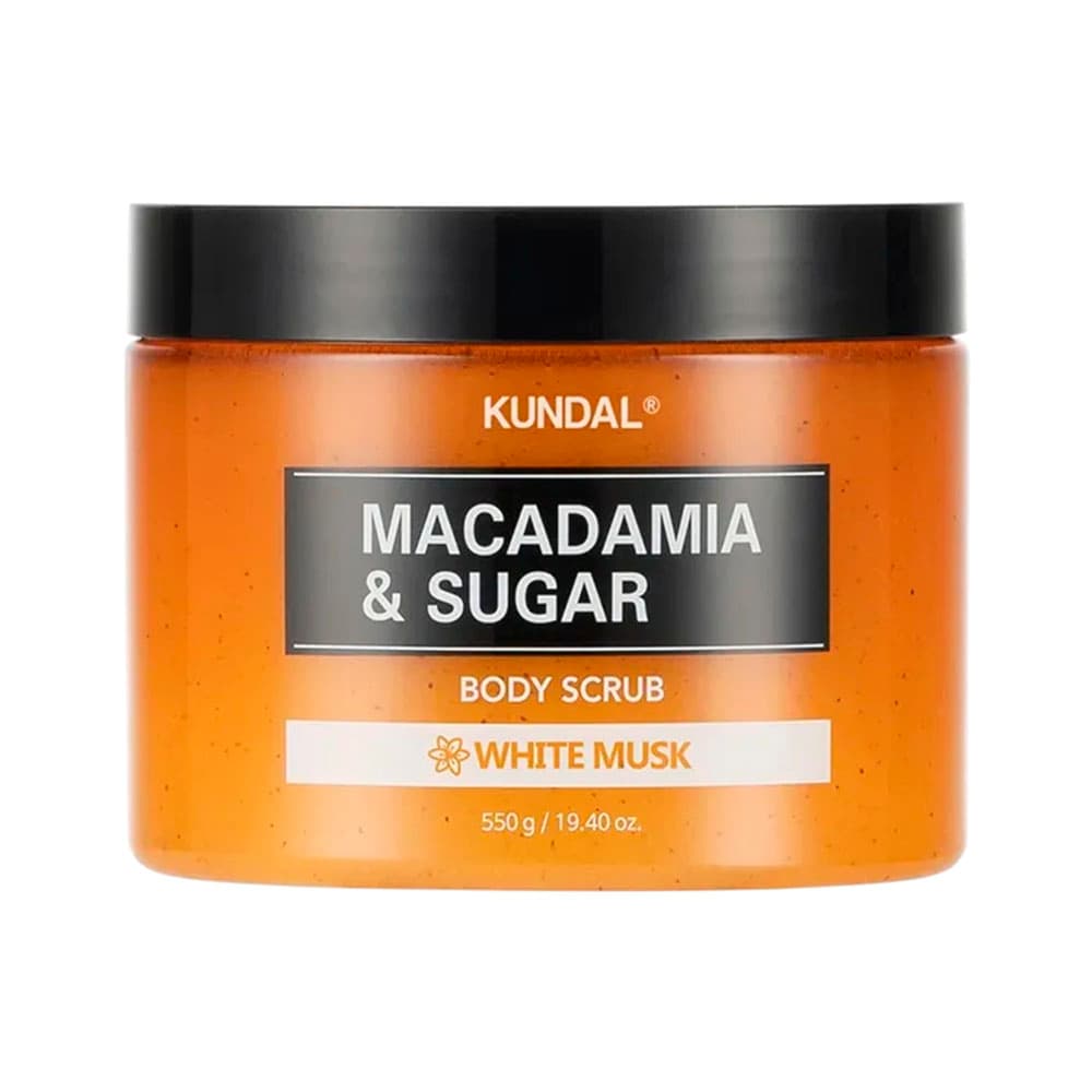 Esfoliante Corporal Kundal Macadamia & Sugar White Musk 550G