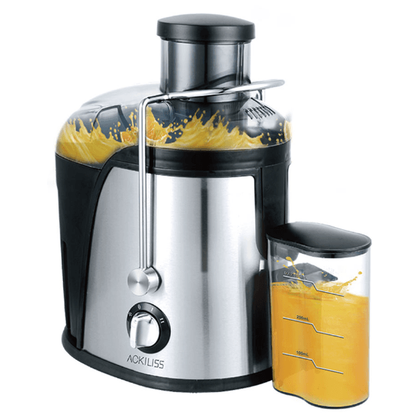 Extrator de Suco Ackiliss Acl-2805 600W 350ml 220-240V ~ 50/60Hz Preto/Inox