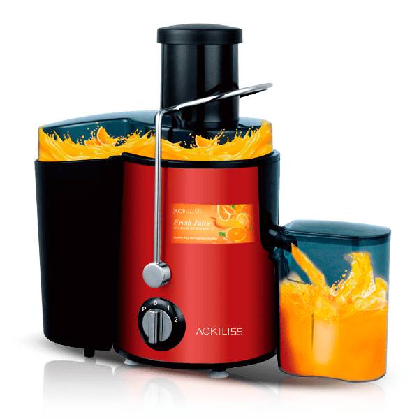 Extrator de Suco Ackiliss ACL-62817R / 1000W / 220-240V ~ 50/60Hz - Vermelho