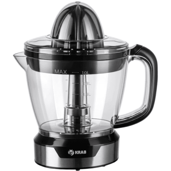 Extrator de Suco Elétrico Krab Kbej10 40W 1 Litro 110V ~ 60Hz Preto