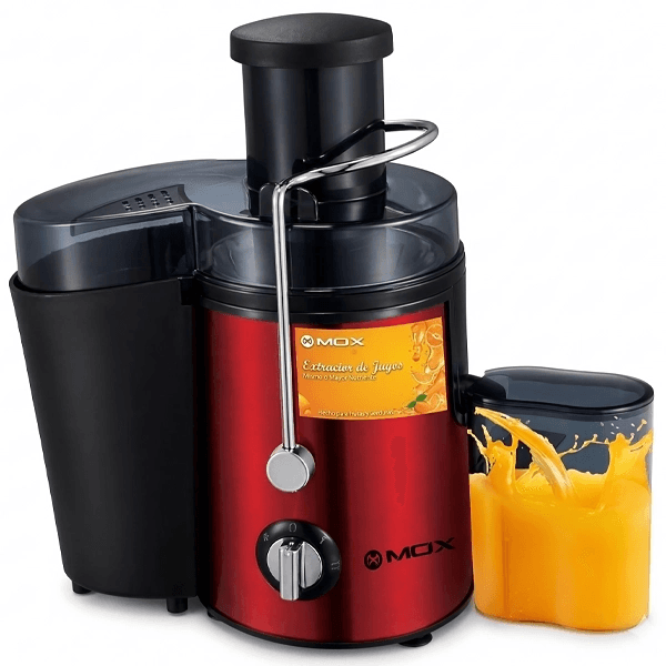 Extrator de Suco Mox Mo-Je87 1 Litro 1000W 220-240V ~ 50/60Hz Vermelho/Preto
