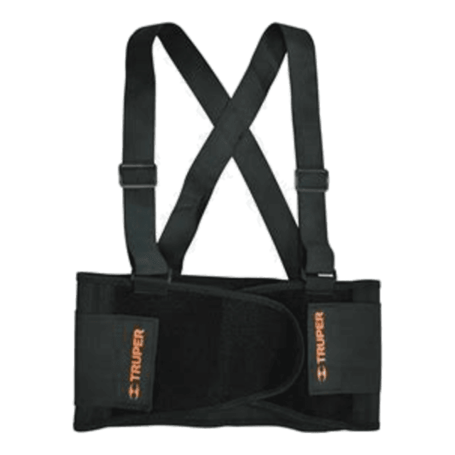 Faja Lumbar Truper 14237 C/Tirantes Ajustável Mediana*
