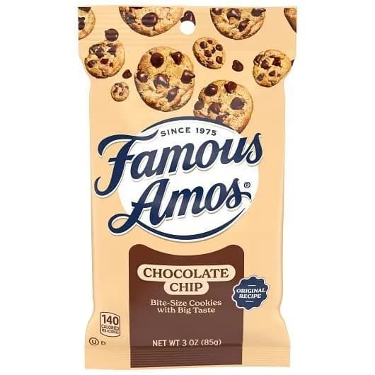 Famous Amos Chocolate Chip Cookies 56G
