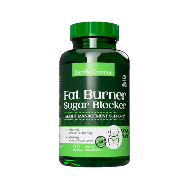 Fatburner Earth's Creation Sugar Blocker 90 Cápsulas