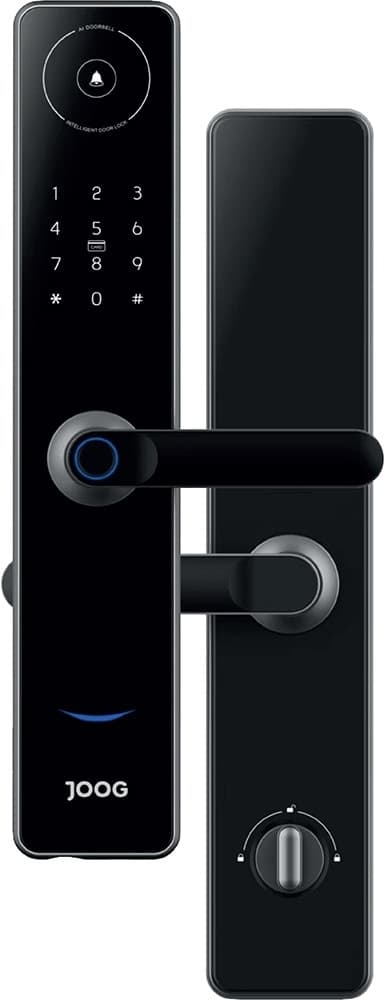 Fechadura Eletrônica Joog Ls2 Smart Lock WiFi/Impressão Digital/Senha/Cartão/Chave/App