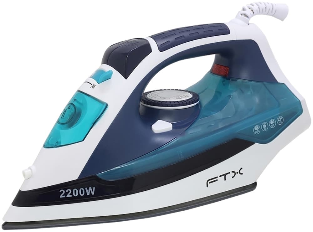 Ferro de Passar A Vapor Ftx El2-22 2200W 220V/50-60Hz - Azul