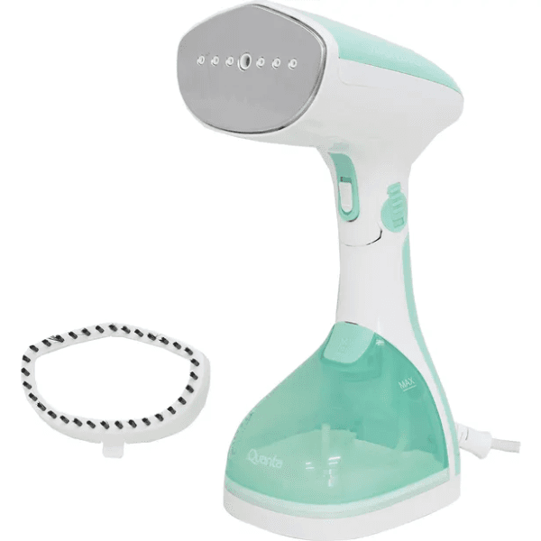 Ferro de Passar A Vapor Quanta Qtpvd120 EasyFold Dobrável 240ml Bivolt Branco/Verde