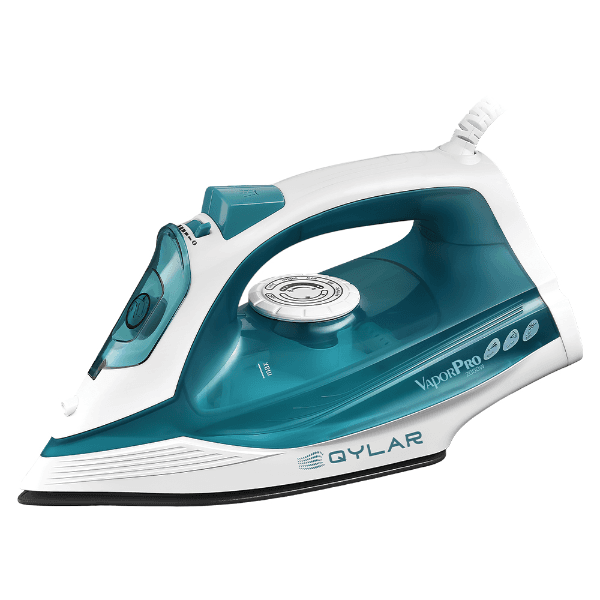 Ferro de Passar A Vapor Qylar Vapor Pro Qy-2216 2000W 220-240V Branco/Azul
