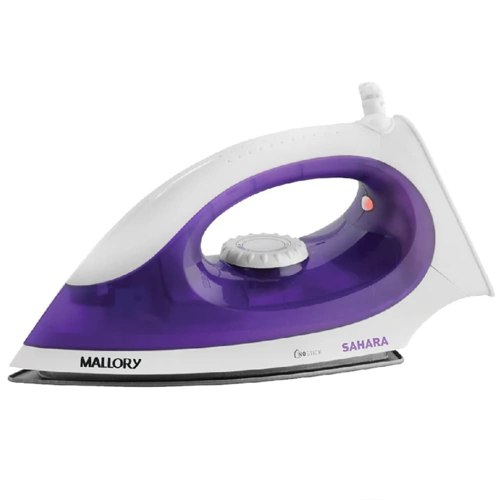 Ferro Seco Mallory Sahara B91800761 1250W 110V Branco/Roxo
