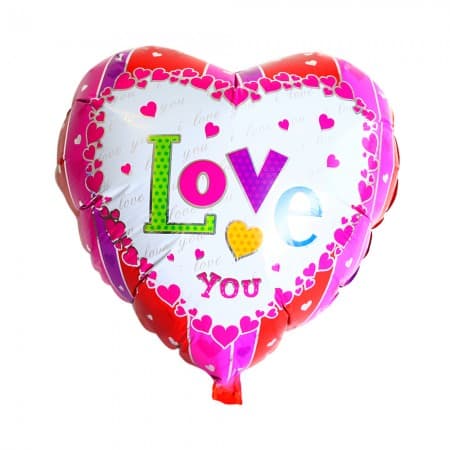 Balão Coração I Love Ysblr E