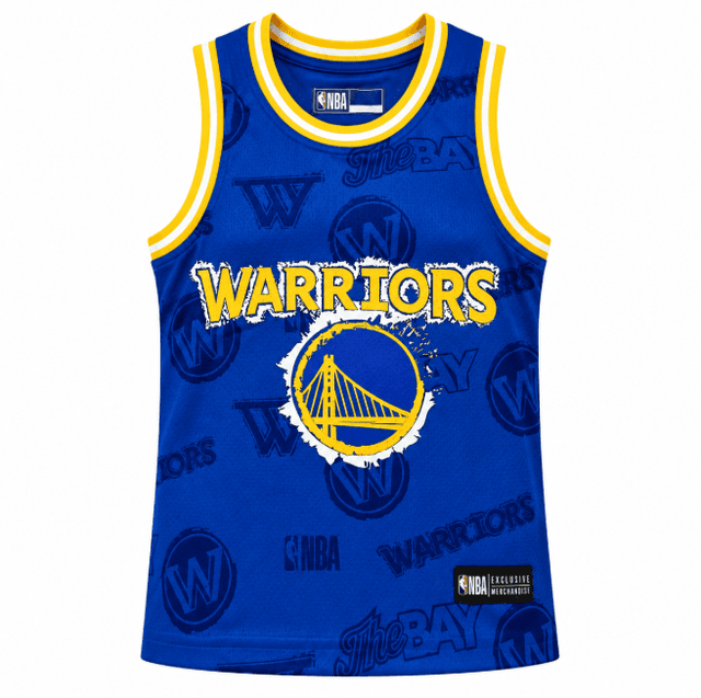 Regata Fexpro Golden State Warriors NBPTT3203BL1 (12) Azul