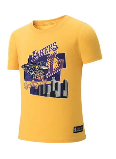 Camiseta Fexpro Mas Tee B Lakers NBATS3251YL1 (T)6