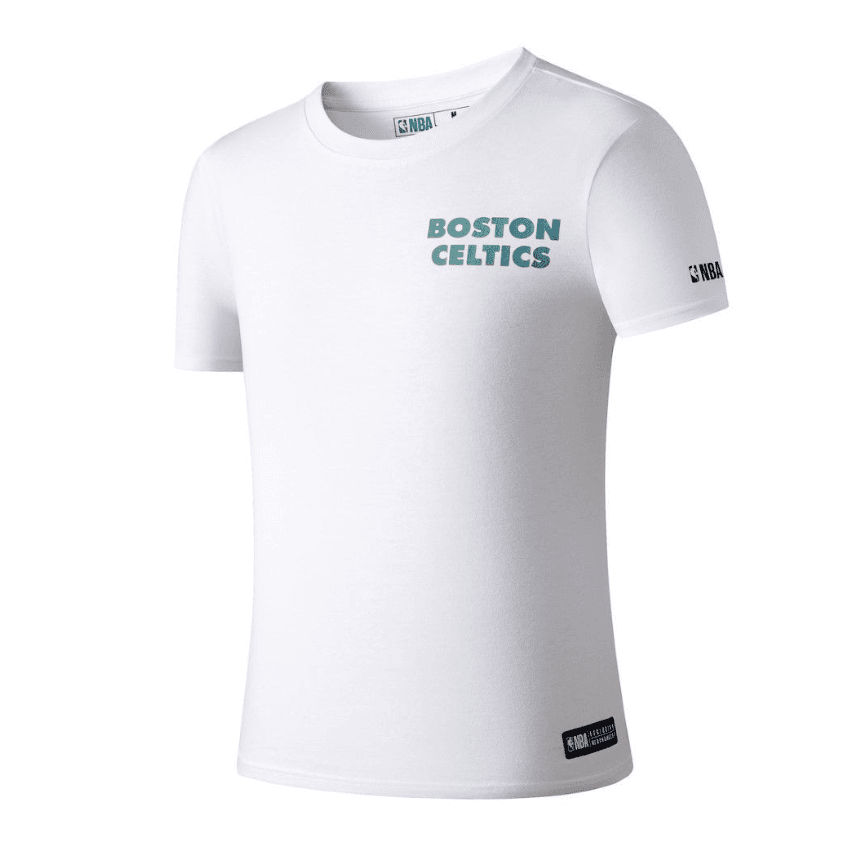 Camiseta Masculina Fexpro Celtics NBATS6120WH3 (L) Branco
