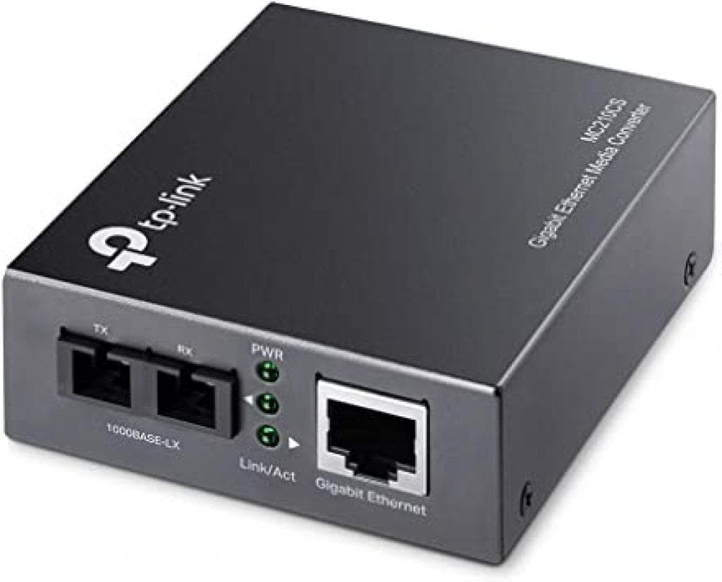 Conversor de Fibra Tp-Link MC210CS Gigabit Single Mode