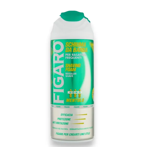Espuma de Barbear Figaro Menthol 400ml