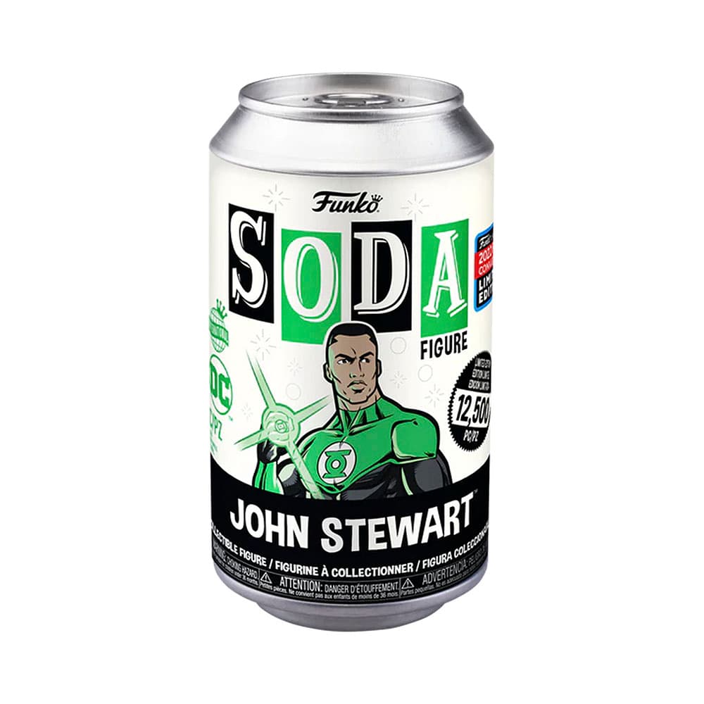Figura Colecionável Funko Soda Green Lantern Funko Exclusive 2022 Fall Convention John Stewart