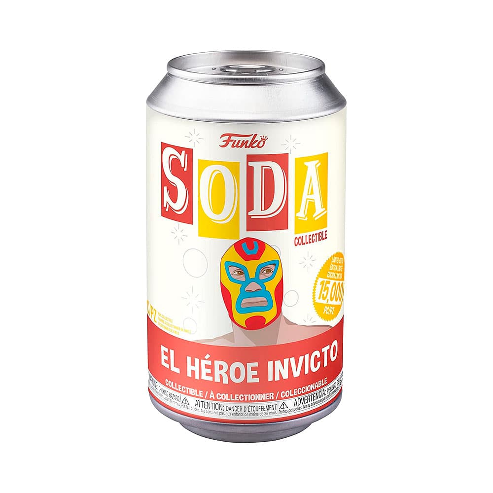 Figura Colecionável Funko Soda Marvel Lucha Libre El Héroe Invicto
