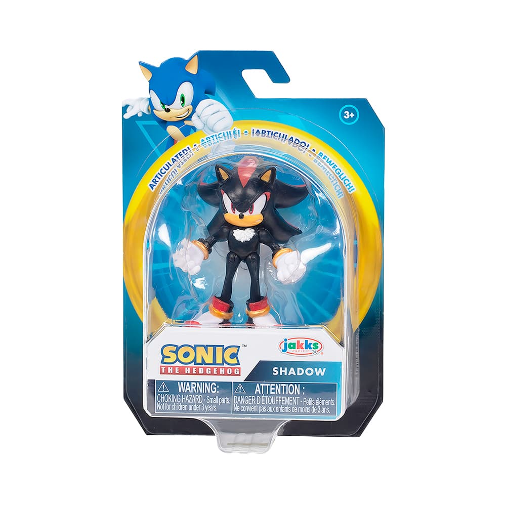 Figura Colecionável Jakks Pacific Sonic The Hedgehog Shadow