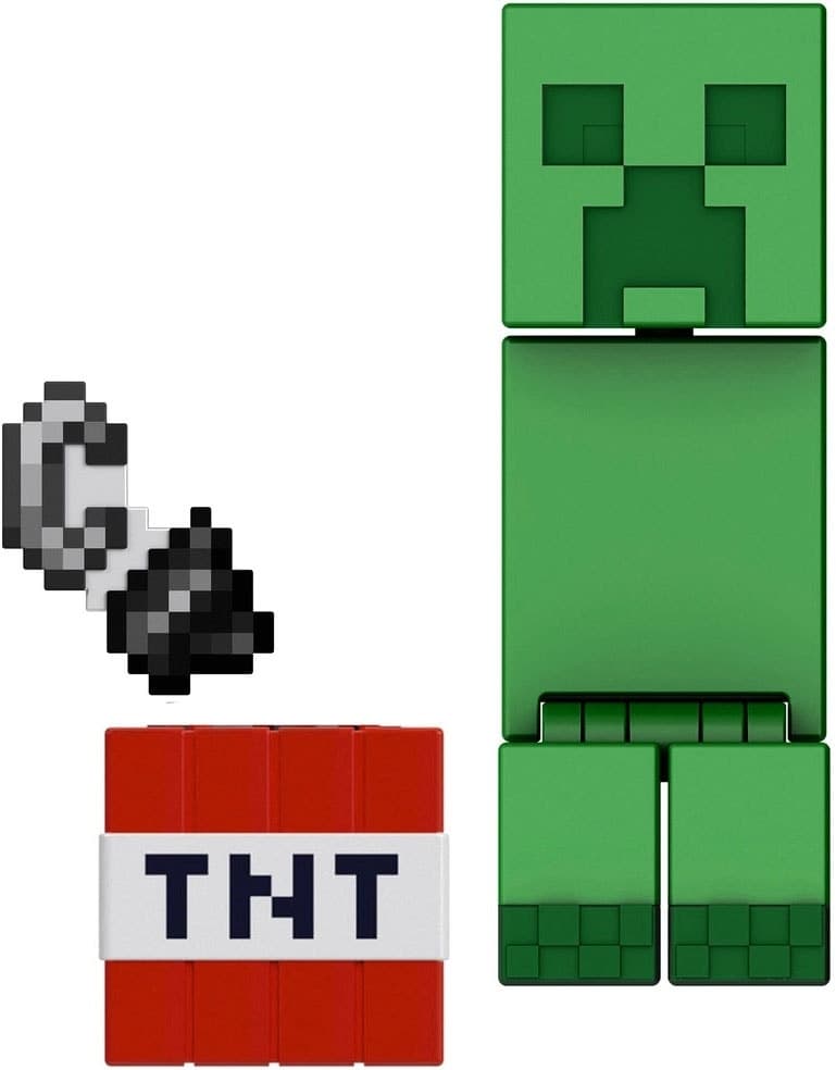 Figura Creeper Minecraft Mattel